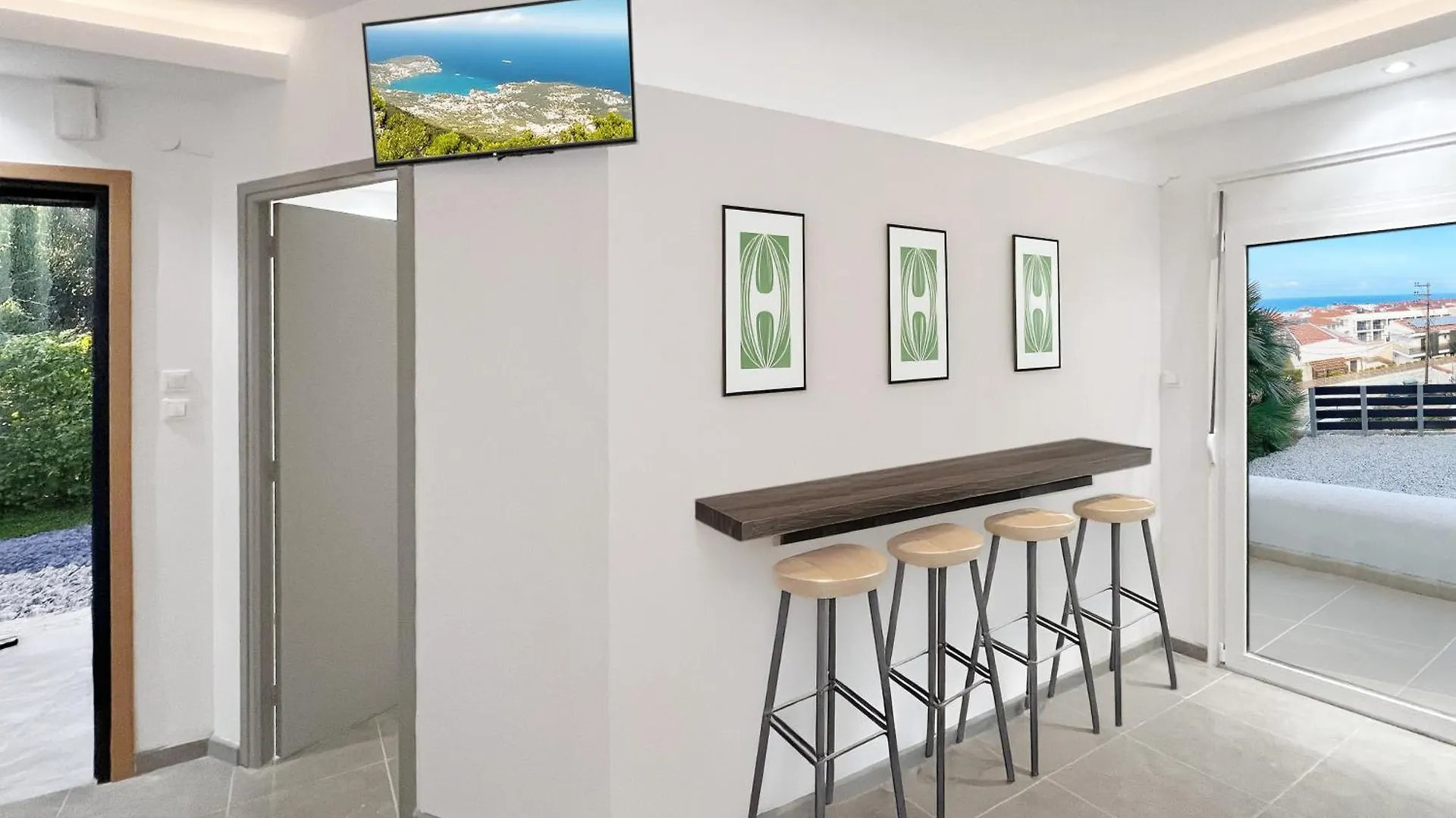 Rona Vista Suites Sea View Modern Living Polychrono Greece